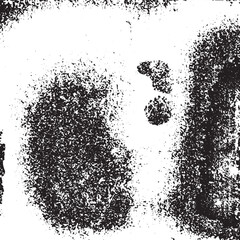 Rustic grunge vector texture with grain and stains. Abstract noise background. Weathered surface. Dirty and damaged. Detailed rough backdrop. Vector graphic illustration with transparent white. EPS10.