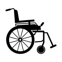 Fototapeta na wymiar Wheelchair illustration