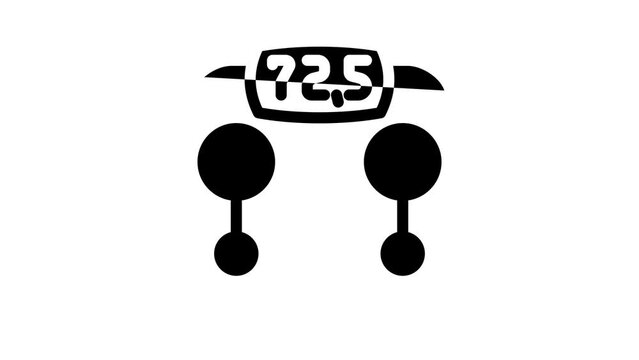 scale device glyph icon animation