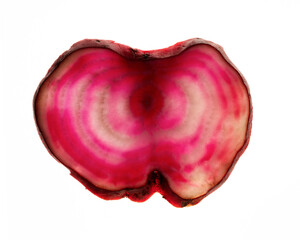 Fresh and Dried slices of beetroot
