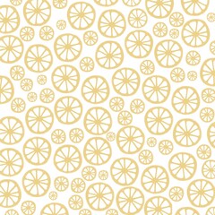 Citron jaune - motif