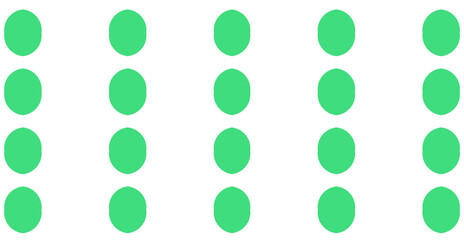 Green dots, vector