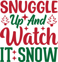 Snuggle up and watch it snow
