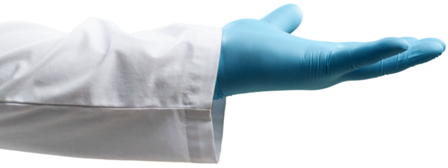 Doctor holds Bottle vaccine and syringe injection