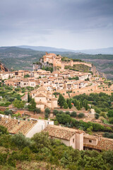 Fototapeta na wymiar Alquezar historic village in Huesca, Aragon, Spain