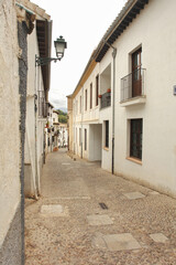 Fototapeta premium Streets of the old town of Granada, Spain