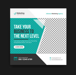 Corporate Social Media Post Template