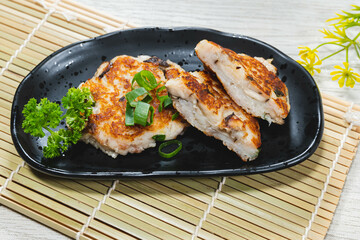 はんぺんで作る手作りの丸天