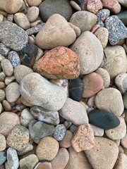 pebbles on the beach