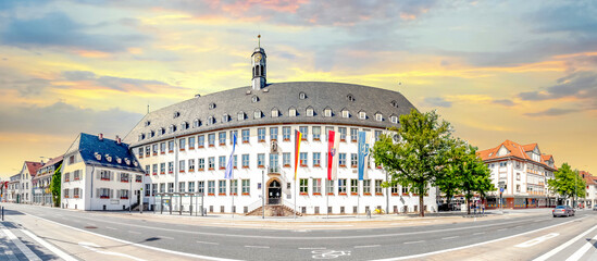 Rathaus, Rüsselsheim, Deutschland 