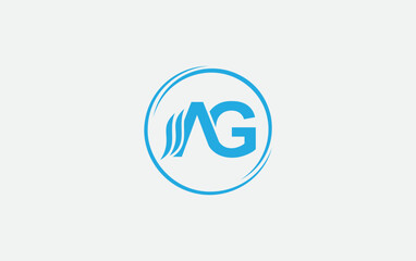 Logotype for oil or gas, dynamic creative power symbol element design. Water wave symbol on circle letters vector icon