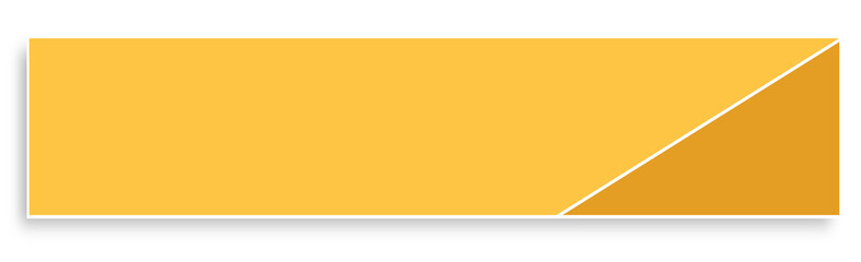 Yellow Banner Web Layout Templates