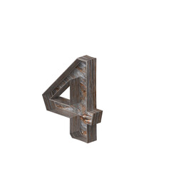 English alphabet symbol isolated made of tree bark in 3d rendering. English alphabet letter isolated made of tree bark. 3D PNG Image.  3D Transparent Image rendering. 