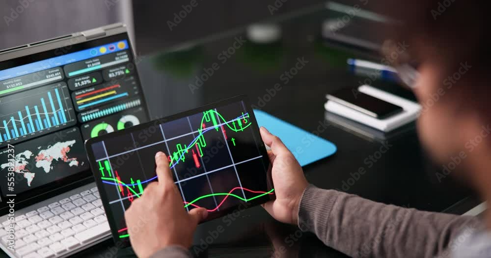 Aufkleber kpi business analytics data dashboard