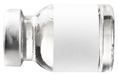 Vaccine and syringe injection and medical mask