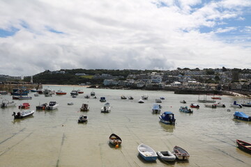 Holidays at Harbor Sands in St Ives in Cornwall at Atlantic ocean, England Great Britain