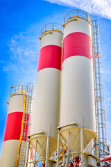 typical silo container for concrete © fottoo
