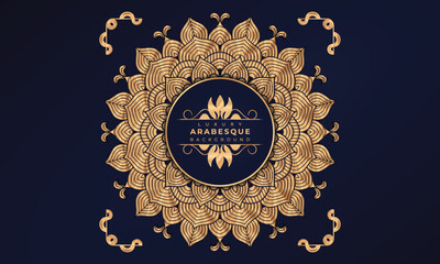 Luxury mandala background design with golden arabesque pattern arabic islamic east style.
Decorative mandala design for print, poster, cover, brochure, flyer, banner.