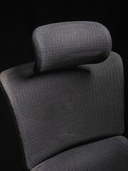 texture weave faux fabric seat and back of comfortableergonomicoffice chair