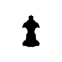 Jesus icon. Simple style Christian religion holiday poster background symbol. Jesus brand logo design element. Jesus t-shirt printing. vector for sticker.