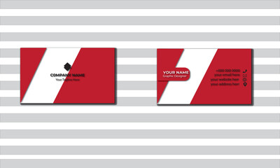 ProfessionalMultipurpose Business Card Layout Clean Corporate Business Card Design Modern Business Card Template