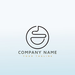 coffee vector logo design idea