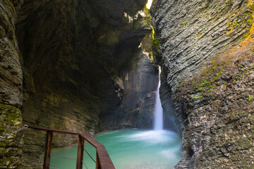 Kozjak Wasserfall - Socatal - Slowenien