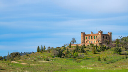Fototapeta na wymiar Cijara Palace-Spanish palaces and castles