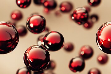 Anti aging formula with antioxidants. The best serum ever. Concept for beauty brand, cosmetics, advertisement, business, shop. Generative AI