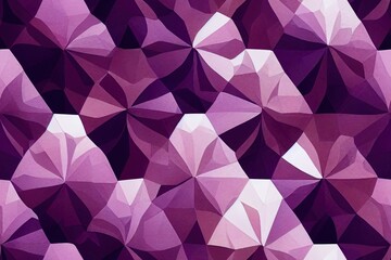 seamless geometric pattern, violet beautiful floral shape, geometric eyeshadow beauty concept. 	
 Generative AI