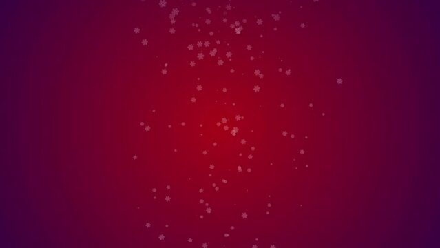 New year greeting card with star dust particles, lights stars and falling snowflakes on black. Xmas concept background.