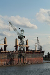 Fototapeta premium old ship