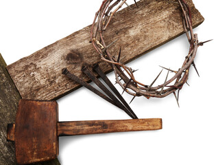 Passion Of Jesus  - Wooden Crown Of Thorns