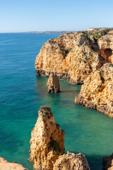 Fototapeta premium The coast of algarve portugal