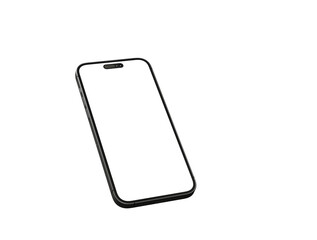 Modern frameless smartphone Mock up