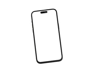 realistic smartphone template mockup for user experience presentation