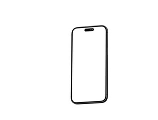 realistic smartphone template mockup for user experience presentation