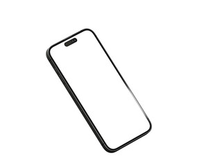 New realistic mobile phone smartphone mockup