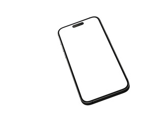 New realistic mobile phone smartphone mockup