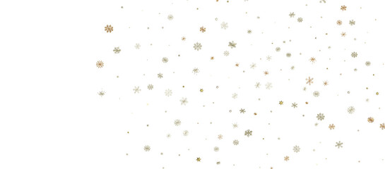 Snowflakes and bokeh lights on the blue Merry Christmas background. 3D render png