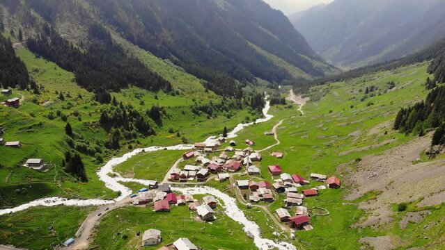 Elevit Plateau is the most beautiful places of the black sea Rize Turkey