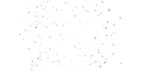 Christmas Card - Snowflakes Of Paper In Frame