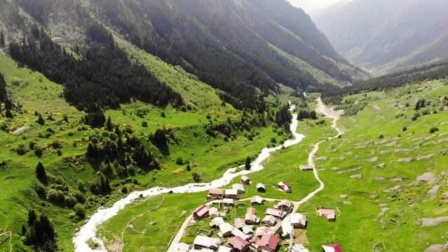 Elevit Plateau is the most beautiful places of the black sea Rize Turkey