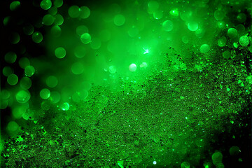 Abstract background with bokeh lights