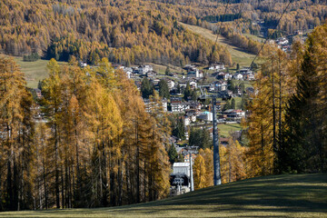 Cortina d’Ampezzo, Cortina, Stadt, Kirche, Skiort, Norditalien, Dolomiti Superski, Dolomiten,...