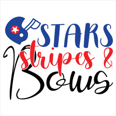 stars stripes & bows