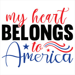 my heart belongs to america
