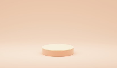 3D Scene podium background product stage