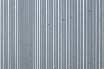 Gray Corrugated Tin as Background