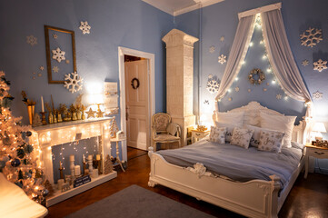 Christmas home decor, still life and decorations